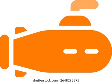 ícone submarino dualtone estilo design