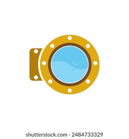 Submarine icon flat design eps 10