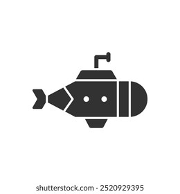 Submarine Icon Sign Symbol Vector