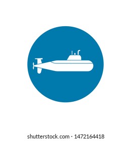 Submarine icon. Suitable for use on web apps, mobile apps and print media.