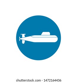 Submarine icon. Suitable for use on web apps, mobile apps and print media.