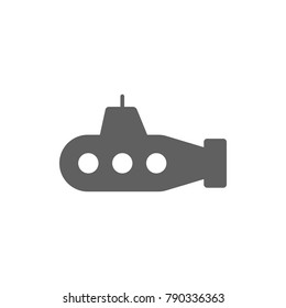 Submarine icon vector