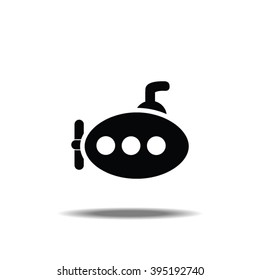 Submarine Icon Vector Illustration