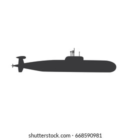 Submarine icon, vector illustration design. Boats collection.