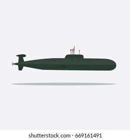Submarine icon, vector illustration design. Boats collection.