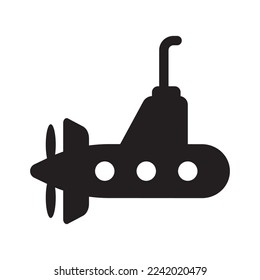 submarine icon vector illustration logo design
