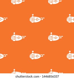 Submarine navy pattern vector orange for any web design best