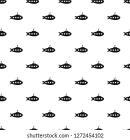 Submarine pattern seamless vector repeat geometric for any web design