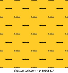 Submarine pattern seamless vector repeat geometric yellow for any design