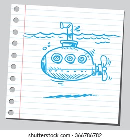 Submarine With Periscope