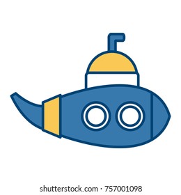 Submarine sea ship