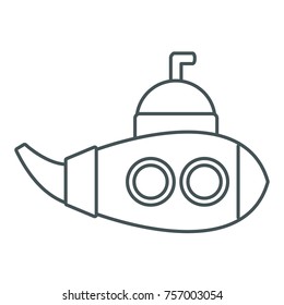 Submarine sea ship
