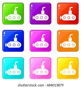 Submarine set 9