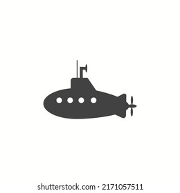 Design-Vorlage für das Unterseeboot-Symbol