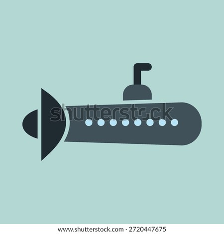 Submarine smart trendy colorful vector superb design useful Illustration colorful background.eps