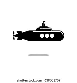 Submarine vector icon