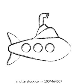 submarine vector illustration