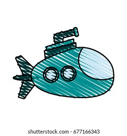 Submarine vector illustration