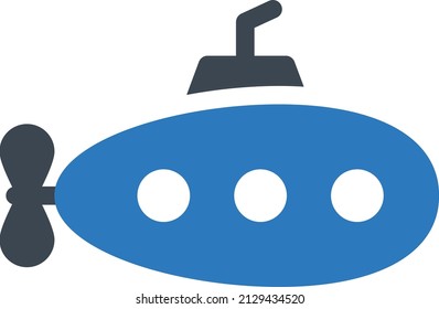 submarine Vector illustration on a transparent background. Premium quality symbols. Glyphs  vector icon for concept and graphic design.