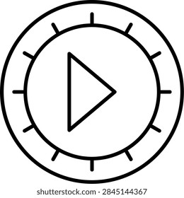 Submenu Indicator Illustration vector Icon Design