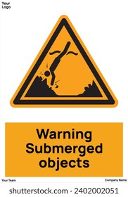 submerged objects signs symbol standard iso 7010