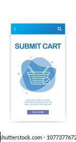 SUBMIT CART INFOGRAPHIC