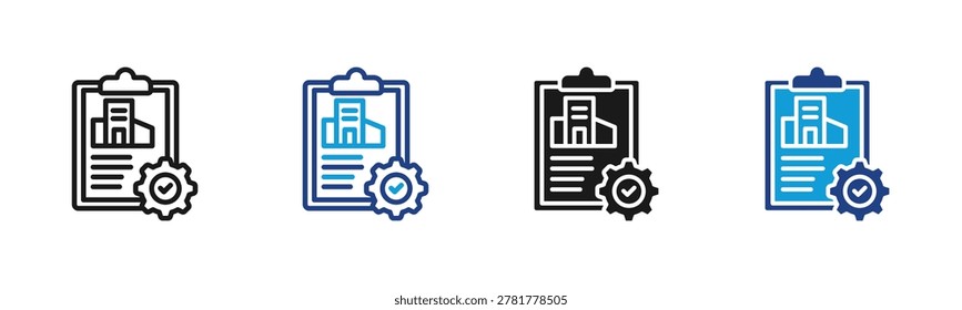 Submittal Web icon with multiple style collection