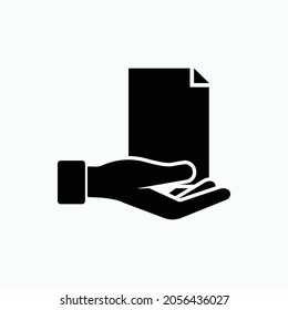 Submitted Icon. Submision Symbol  - Vector.