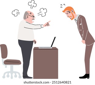 Un subordinado está siendo acosado por un supervisor en el trabajo3