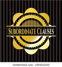 Subordinate Clauses shiny badge