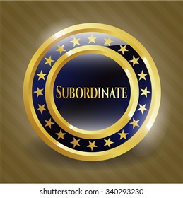 Subordinate shiny emblem