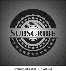 Subscribe black badge