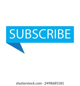 Subscribe button for get more notification to next video and content. Click sky button subscribe to channel social media platforms, marketing, promotion, vector and illustration.