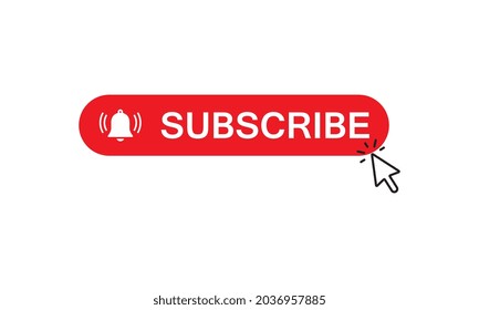 Subscribe Button Icon Vector Illustration Business Stock Vector ...