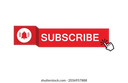 Subscribe button icon. Vector illustration. Business concept subscribe pictogram