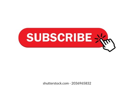 Subscribe button icon. Vector illustration. Business concept subscribe pictogram
