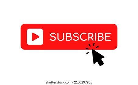 Subscribe Button Icon Vector Set Stock Vector (Royalty Free) 2130297905 ...