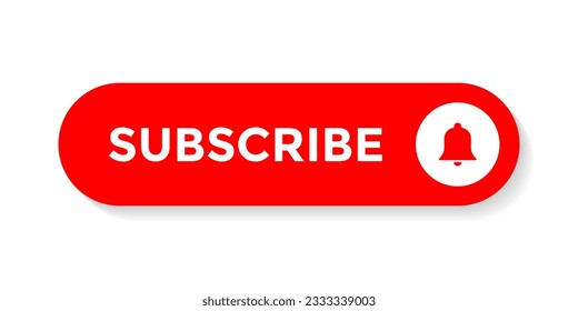 Subscribe button icon vector. Subscription symbol concept