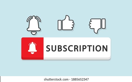 Registrieren Sie sich für soziale Netzwerke. Rote Taste mit Hand Cursor und Glocke zu abonnieren. Abonnieren Sie den Blog, den Videokanal und den Newsletter.