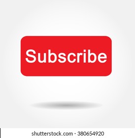 Subscribe Button Vector, JPG, JPEG, EPS, Icon design.