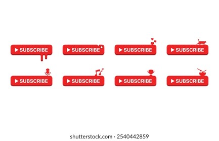 Subscribe Button for Video Channel