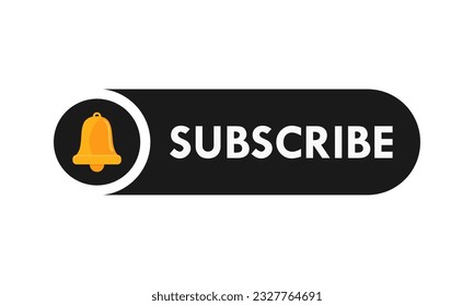 Subscribe design logo template illustration