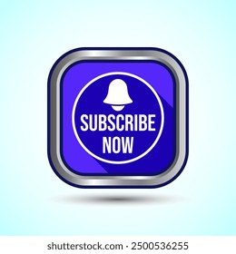 Subscribe Icon Button Design Illustration Subscribe Channel Button