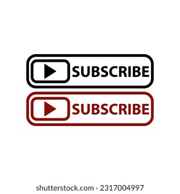 subscribe icon vector design templates 