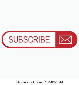 Subscribe Icon - Vector Sign and Symbol for Design, Presentation, Website or Apps Elements. 