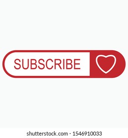 Subscribe Icon - Vector Sign and Symbol for Design, Presentation, Website or Apps Elements. 