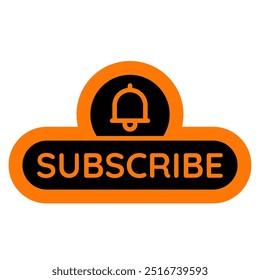 ícone inscrever e canal do tipo