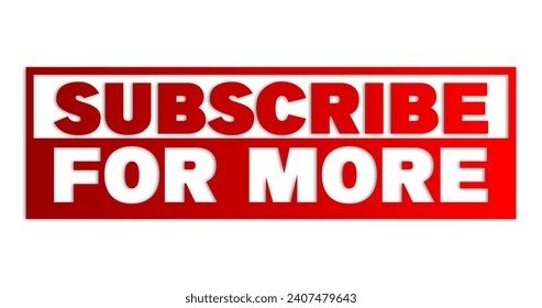 subscribe for more sign sticker vector background