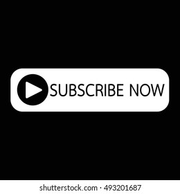 Subscribe now button icon illustration design