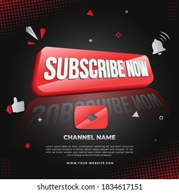 youtube banner subscribe